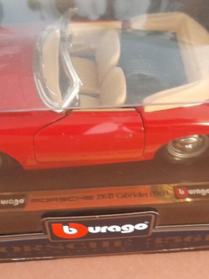 Porsche 356b cabriolet 1961 1:24 καινούργιο
