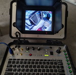 Rotating sewer camera 360 180 panoramic like new