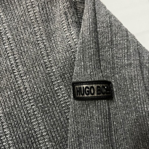 Hugo Boss men's sweater like new, gray and black, size L