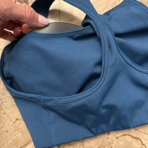 Nike Swoosh Medium-Support Sports Bra like new, blue, size XS