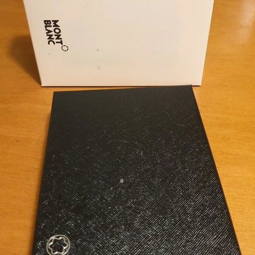 Card Holder Mont Blanc M-Gram 4810 new, gray-green