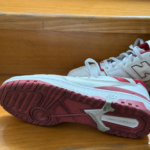 New Balance 550 men's sneakers size 47.5 like new, leather with suede details