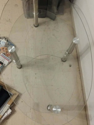 Undasta oval coffee table, modern design