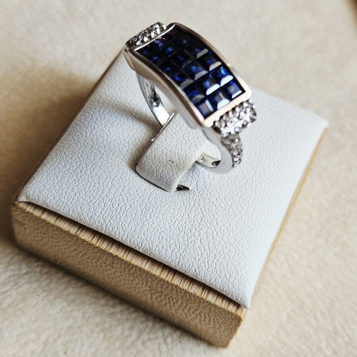 Silver 925 ring, vintage style