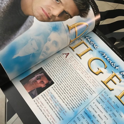 Angel Magazine#1 1st Issue new with big Cordelia poster