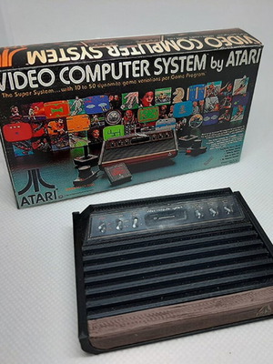 Atari 2600 Woody console boxed used