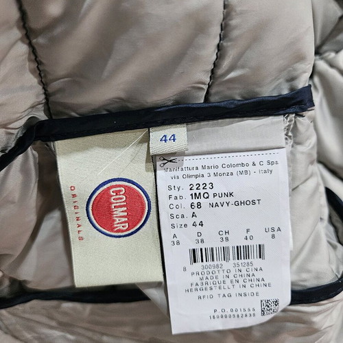 Colmar down jacket like new, size M, blue