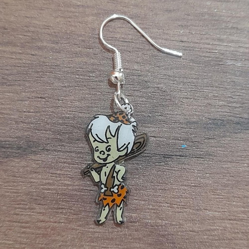 Flintstones Stalitsa and Bam Bam earrings new handmade