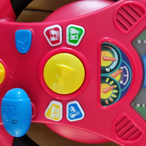 Playgo Musical Steering Wheel like new