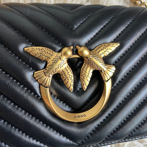 Pinko Shoulder Bag New Black