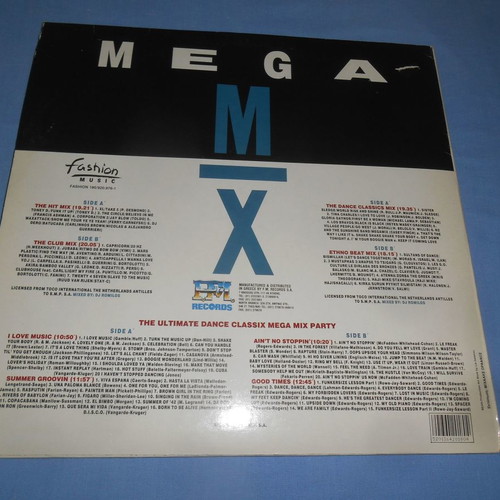 Mega Mix vinyl 3 LPs used