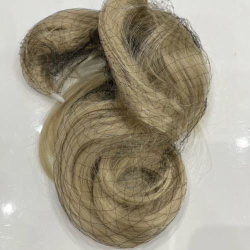 Blonde ponytail new synthetic hair with convenient holder