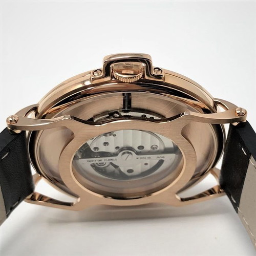 01 The One Black Rose Gold Automatic Men's Watch New