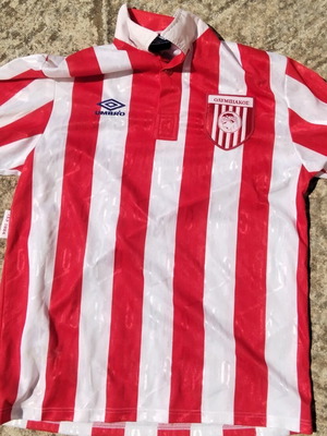 Olympiakos Umbro football jersey, large