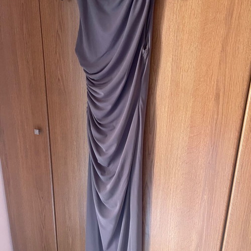Zara long slim dress in brown color like -  20,00 - Vendora.cy