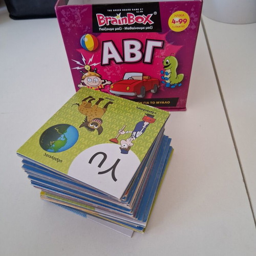 Brainbox memory and observation games like new, set of 2 boxes