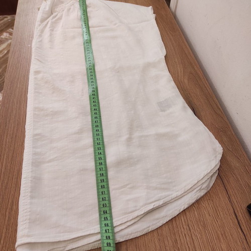 H&M white airy blouse, size L