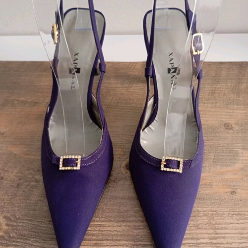 Haralas women's sandals like new, size 36, purple