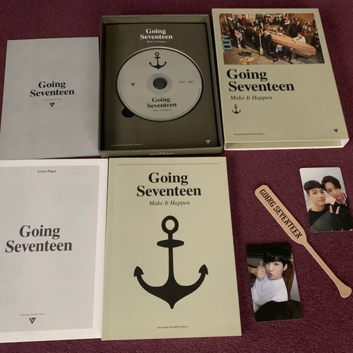 Going Seventeen Kpop album with CD and photocards