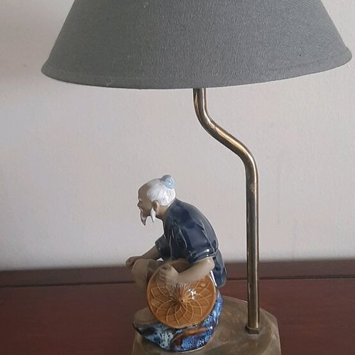 Lamp Chinese Fisherman used