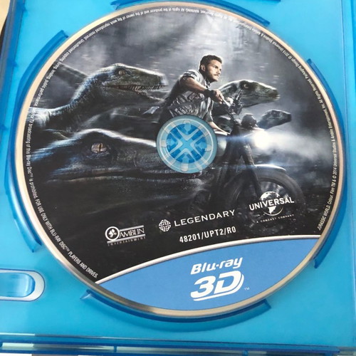 Jurassic World 3D Blu-Ray used with Greek subtitles