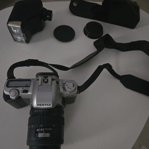Pentax camera with flash used, model from 1997