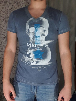 Reign t-shirt μέγεθος Μ μεταχειρισμένο, γκρι