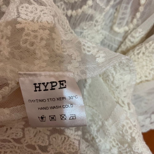 Hype caftan used S/M white