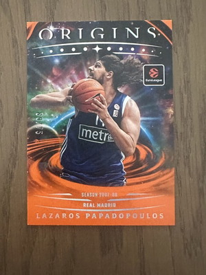 Panini EuroLeague Origins Lazaros Papadopoulos card /75