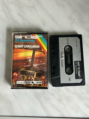 Spectrum Flight Simulator κασέτα μεταχειρισμένη σε καλή κατάσταση