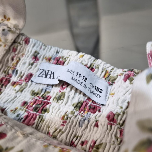 Zara Kids floral set for girl size 10 used