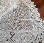 Handmade bed or table cover like new