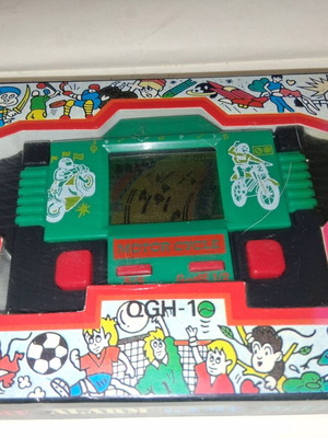 Vintage LCD game Motor Cycle functional