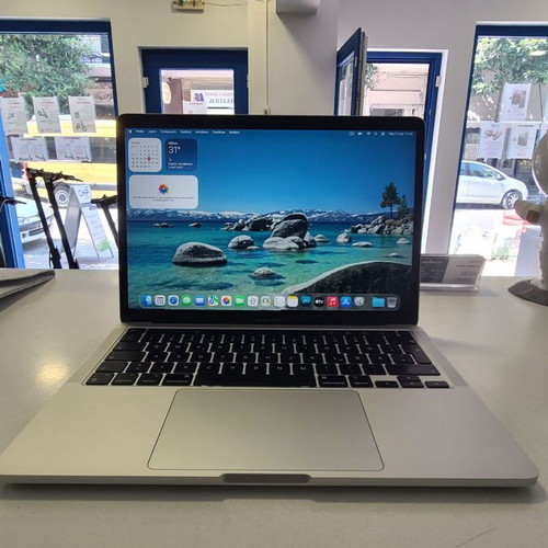 Apple MacBook Pro 13.3 inch Touchbar 2020 M1 Silver like new, 16GB RAM, 512GB SSD