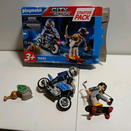 Playmobil City Action Starter Pack No 70502 used, 2021