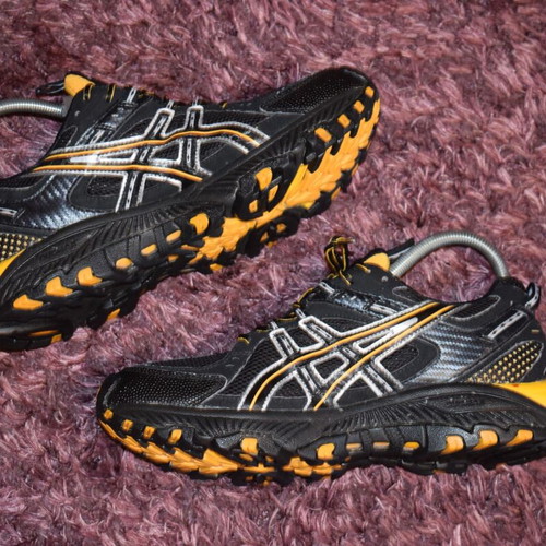 Asics Gel Trabuco GTX Black Men's Sports Shoes Size 43 Used