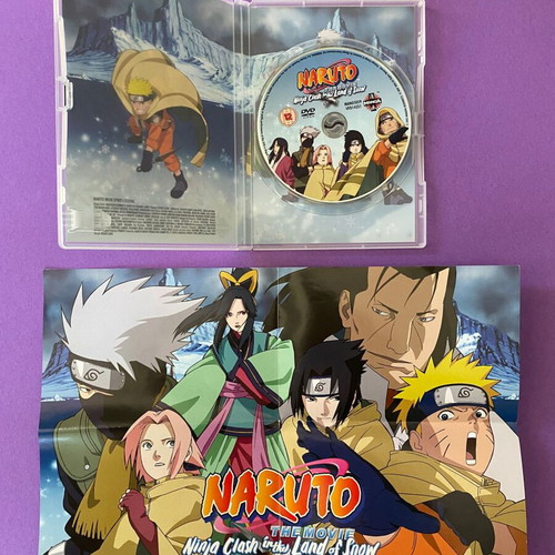 Naruto The Movie Ninja Clash in the Land of Snow DVD like new