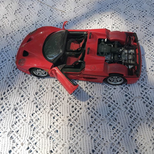 Ferrari F50 Diecast 1:18 Burago used, made in Italy