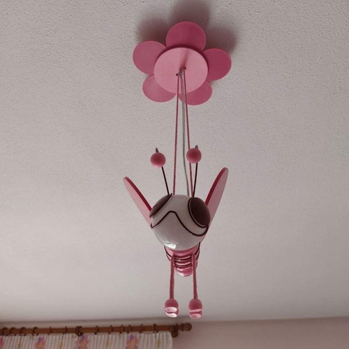 Ceiling light butterfly-shaped for kids room like new