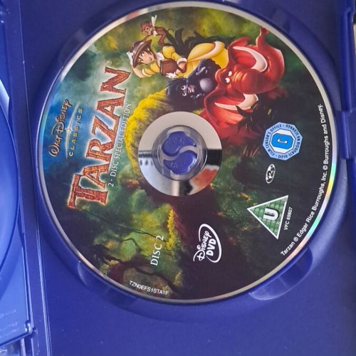 Walt Disney Classics Tarzan DVD, κινούμενα σχέδια