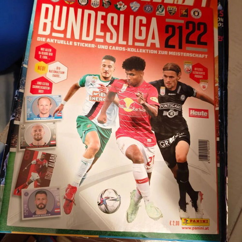 Album Keno 21-22 Austria sticker collection