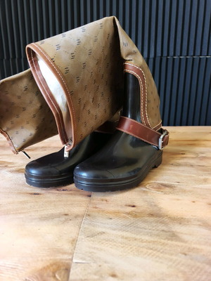 Tommy Hilfiger boots used, size EU 36, black and brown
