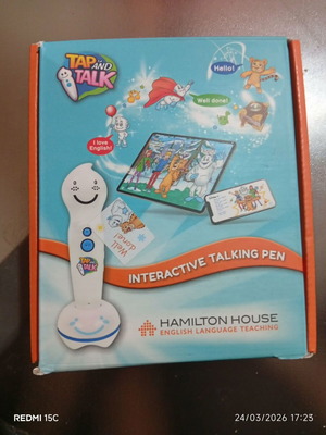 Talking Pen English reading device like new