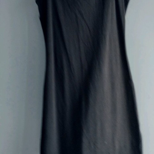 Mini dress used xxs black with straps