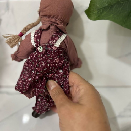 Ceramic doll from Germany 1970s like new