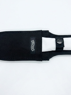 Walther pocket tool with fabric sheath and 2 cutting functions