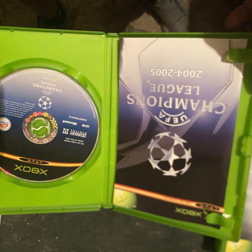 UEFA Euro 2004 and Champions League 2004-2005 Xbox games