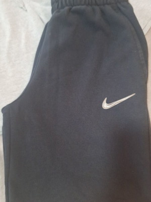 Nike children's sports shorts like new, size 128 cm, black and grey