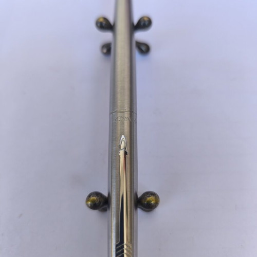 Parker Stainless Steel Pen like new, fine nib, made in UK
