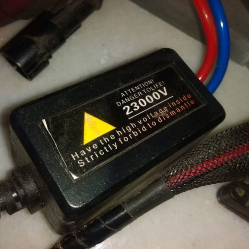 Xenon motorcycle light set like new
